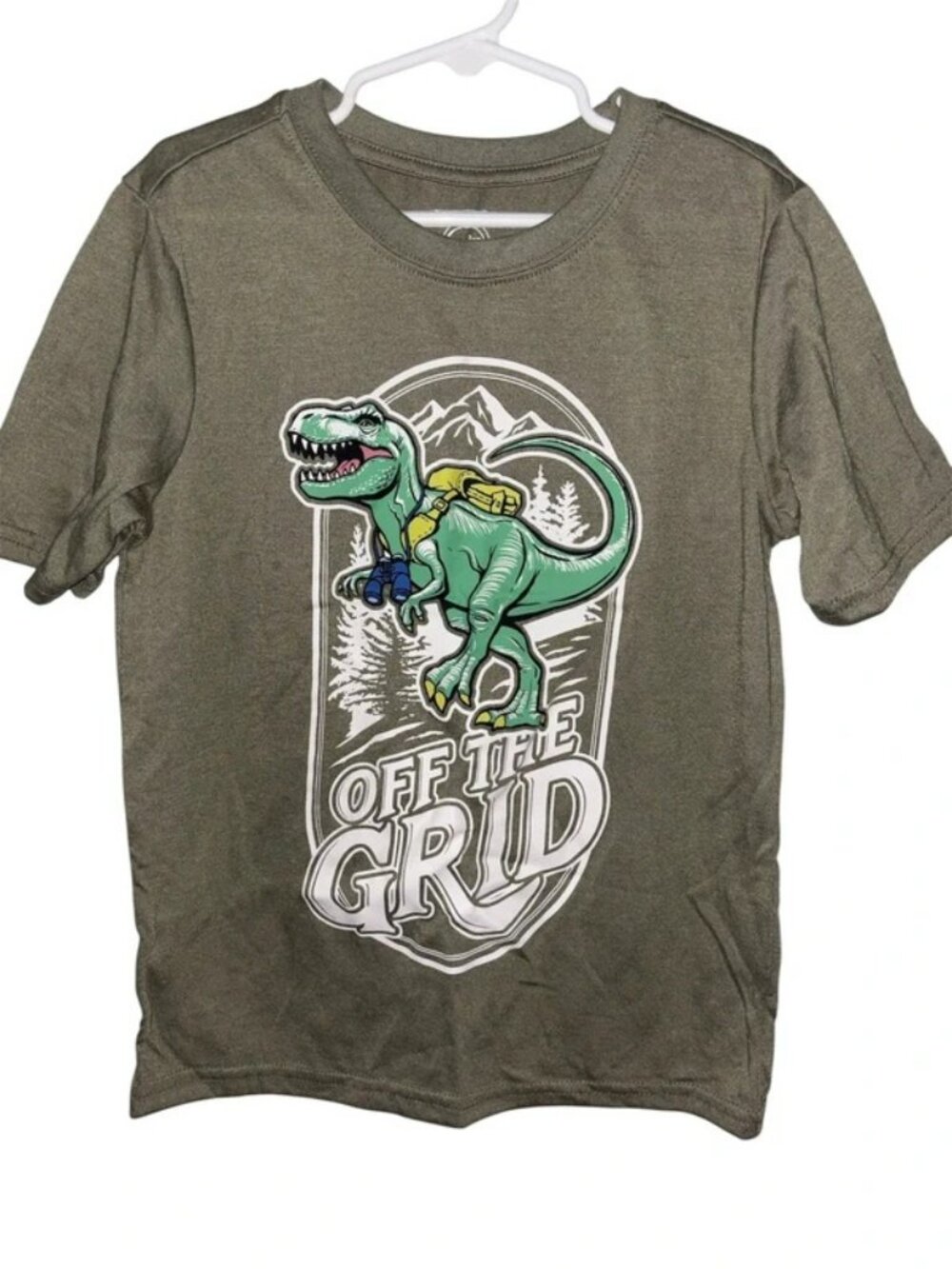 Camiseta dinosaurio “Off The Grid” niño talla 8